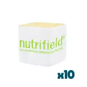 Stonewool Nutrifield 40 40 Cube x 10 Rock Wool Propagation Grodan