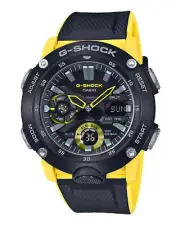 Casio G-Shock Carbon Analogue Black/Yellow