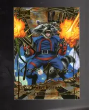 2016 Marvel Masterpieces #51 Joe Jusko GOLD signature card