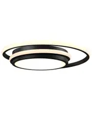 Villa 408 Newton 18in Offset Ring Flushmount