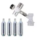 Home Brew Regulated CO2 Charger Kit with 4 x 16g Cartridge Gas Disconnect