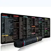 Java Programming Coding Computer Short Cut Shortcuts Keys Gaming Keyboard Mouse Pad Mousepad Gift 300*800*3MM