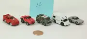 A Lot Of 5 Micro Machines Small Scale Cars Galoob & Others Lot # 18