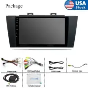 9'' Android 12 Support Carplay 2+32G Car Stereo GPS For Subaru Legacy Outback