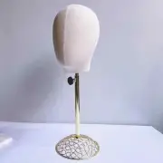 Mannequin Head with Adjustable Stand for Hats Wigs Styling Display Stand