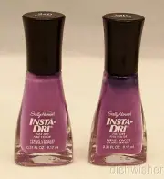 Sally Hansen 240 Purpelling INSTA-DRI Group of 2 Nail Colors .31 oz 9.17 ml NEW