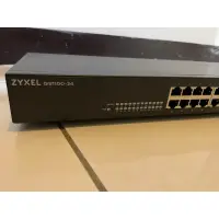 在飛比找蝦皮購物優惠-二手 合勤ZYXEL GS1100-24 24port