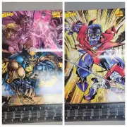 Wizard 13.5X10 Poster 1996 Double-Sided Poster ‐ Wolverine Nightcrawler