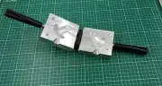 CNC machined aluminum molds for 16oz decoy anchor mushroom lead weight