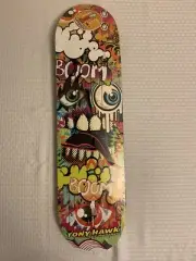TONY HAWK Boom Boom Huckjam Series 31" by 8" Wide Wood Skateboard Deck
