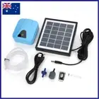 Solar Powered Waterproof USB Oxygenator Aerator Air Pump Oxygen For Outdoor Pool