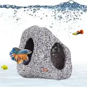 Aquarium Cave Decorations, Betta Hideout Fish Tank Accessories, Shrimp .Medium