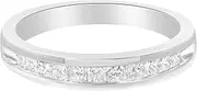 [Haus of Brilliance] IGI Certified 18k White Gold Diamond Wedding Band Ring (1/2 cttw, H-I Color, SI2-I1 Clarity)