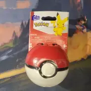 Mega Construx Pokemon POKEBALL Pikachu Building Toy Set NEW & Sealed
