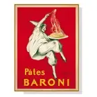 NNEDSZ Wall Art 50cmx70cm Pates Baroni Pasta Gold Frame Canvas
