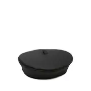 [Ruslan Baginskiy] Ruslan Baginskiy Pinstriped Beret S BLACK