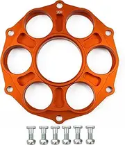 Wivplex Motorcycle Adapters Rear Sprocket Adaptors, for, 1198 Diavel 1198R 1198S 1200 1200S Multistrada 1260 Multistrada Motorcycle Rear Sprocket(Orange)