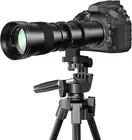 Lightdow Telephoto Lens 420-800mm f/8.3 Manual Zoom for Sony Alpha A6000 A6300