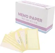 SOPOTUTU Organize Your Thoughts: 180pcs Dot Grid Lined Index Cards Memo Pad for Studying Note Cards Blank Back