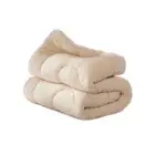 Mattress Topper Wool Underlay Reversible Mat Pad Protector