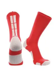 TCK Multisport Baseline 3.0 Crew Socks SCARLET | WHITE LG