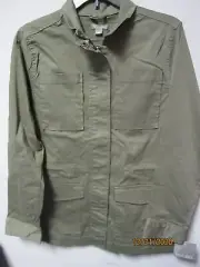 Fall Creek Women's Army Green Anorak Jacket Size Small