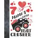 7 & Mama’’s Little Heart Crusher: Happy Valentines Day Gift For Boys And Girls Age 7 Years Old - Art Sketchbook Sketchpad Activity Book For Kids To Dra