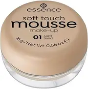 essence Cosmetics Soft Touch Mousse Make-Up, 01 Matt Sand