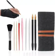 Scratch Painting Art Tool, 11 Pieces Scratching Drawing Tool Set, Including Arti