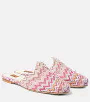 [Missoni] Missoni Zigzag mules AU 7 pink