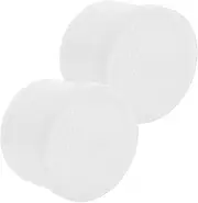 Baluue 2pcs Grinding Head Cleaning Box Manicure Tool Cleaner Case Polish Remover Manicure Tool Sterilizer Cup Pedicure Tool Storage Cup Manicure Tools Soaking Tray Plastic Tray Pp White