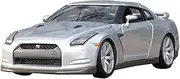 Scale Finished Model Car 1:18 Scale for Nissan GTR R35 2009 Sports Car Metal Die-Casting Simulation Car Model Replica Vehicle Handicraft Die-cast Vehicle