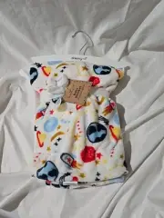 NWT Dreamgro Space Planet Baby Fleece Blanket Security Soft Plush Moon Spaceship