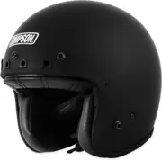 Simpson Chopper Solid, open face helmet , color: Matt-Black , size: M