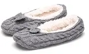 [LJRPUPY] Slipper Socks with Grippers for Women Thermal Cabin Sock with Grips Non Slip Fuzzy Socks for Men