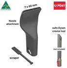 Window/door track Nozzle to suit Dyson Stick Vac Crevice Tool