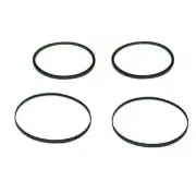 Cassette DECK SECTION Belts Kit Rubber Belt For Sony Double Cassette Deck