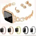 For Fitbit Versa 1 2 Watch Bands Strap Alloy Metal Bracelet Wrist Band Women's