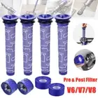 1~4x Washable Pre & Post HEPA Filter Kit For Dyson V8 V7 V6 V10 DC59 SV10 Vacuum