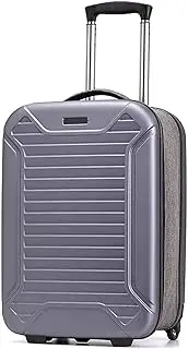 [HSHTTKL] Cabin Luggage Folding Suitcase Luggage Trolley Suitcase Hard Case Luggage Portable Combination Lock Suitcases Sturdy Travel Suitcase Travel Carry-Ons