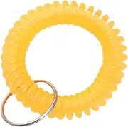 10Pcs Elastic Solid Wristlet Keychain Wrist Lanyard Strap for Car Key Personalized Keys Ring for Men Women Outdoor Shower Use/490