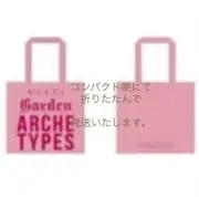 Free New GUCCI garden Gucci Garden Archetype Cotton Tote Bag Tokyo Venue Limi