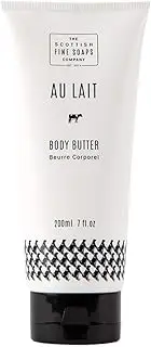 Scottish Fine Soaps Au Lait Body Butter 7.0 Oz, 200 milliliters