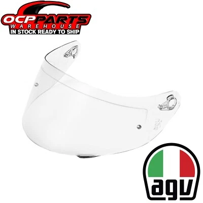 NEW AGV STREETMODULAR HELMET PINLOCK MAXVISION PREPARED CLEAR SHIELD VISOR