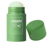 Green Tea Mask Stick for Face, Blackhead Remover, Deep Cleansing, Moisturizing, Skin Brightening, Removes Blackheads