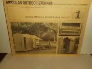Building Plans Modular Outdoor Storage Units 1970 AMERICAN PLYWOOD ASSOCIATION