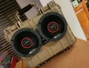 Portable Bluetooth Speaker Boombox Waterproof Apache Case--Model Yacht Party