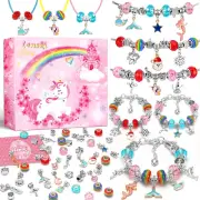 Lenski Gifts for Girls Gifts, Charm Jewellery Making Kit, Unicorn Gifts for T...