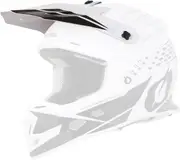 Oneal 5Series Trace Helmet Shield, black-white for Men One Size Black White