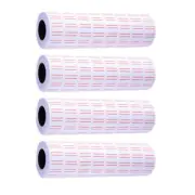 40 Rolls Pricemarker Labels Hole Reinforcements Expiration Stickers